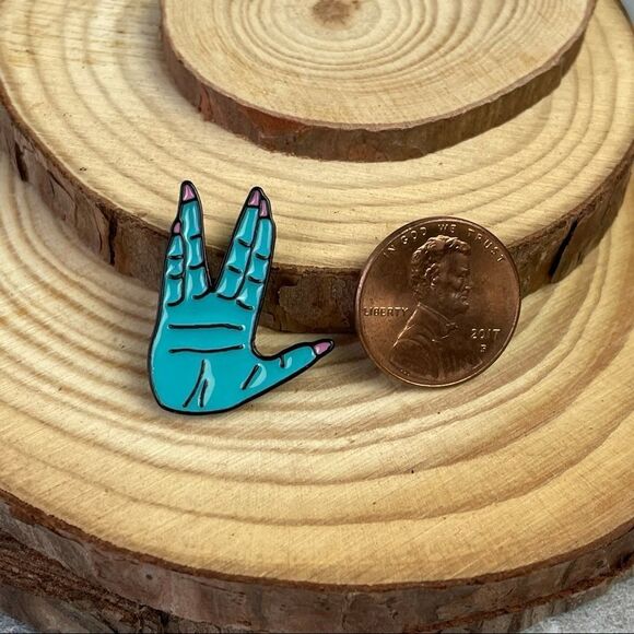 Whatever Monster Hand Enamel Pin/ Brooch Lapel - Picture 4 of 6